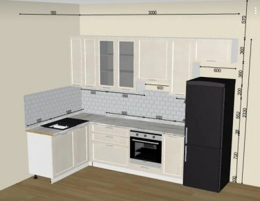 Кухня Сканди Cappuccino Softwood 01