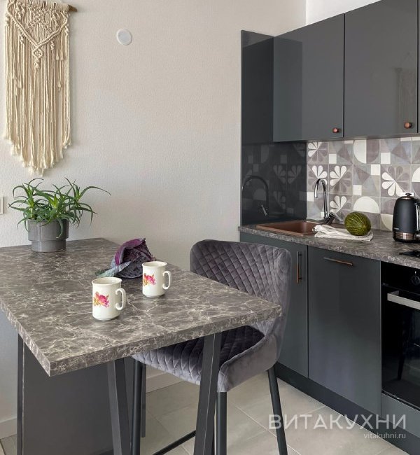 Кухня Фьюжн Anthracite
