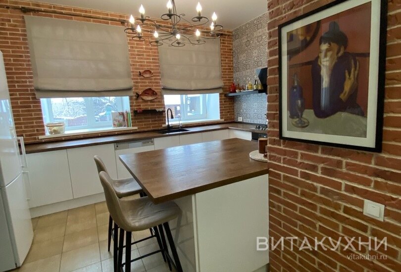 Кухня Фьюжн Silky White 01, Вита Кухни