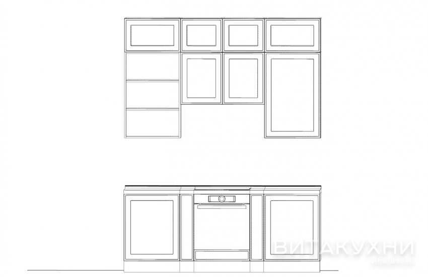 Кухня Мини Сканди, Вита Кухни