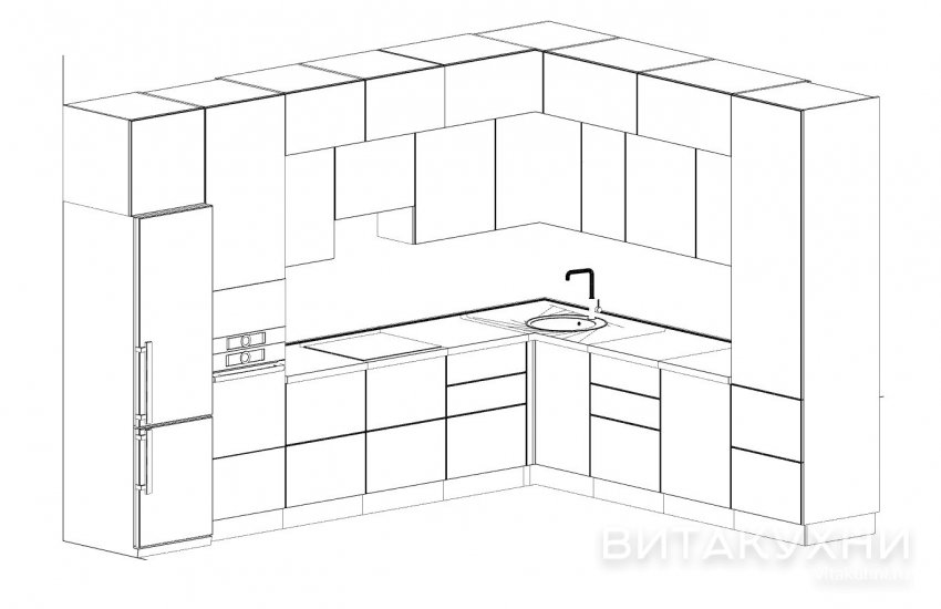 Кухня Кристалл, Вита Кухни