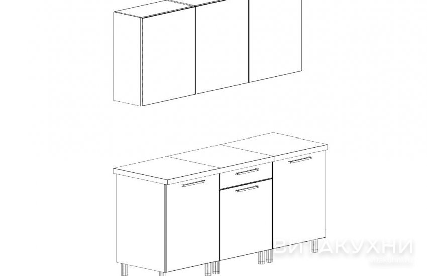 Кухня Мини Крафт, Вита Кухни