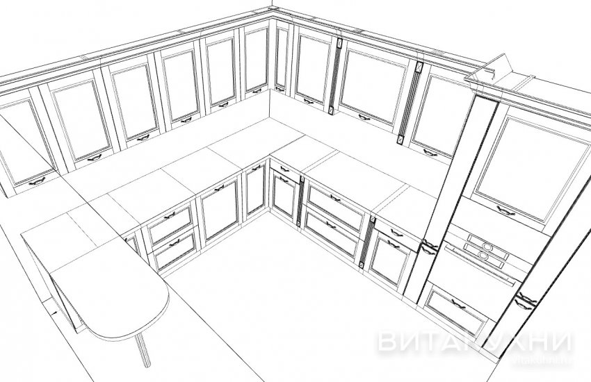 Кухня Альта Лайт, Вита Кухни