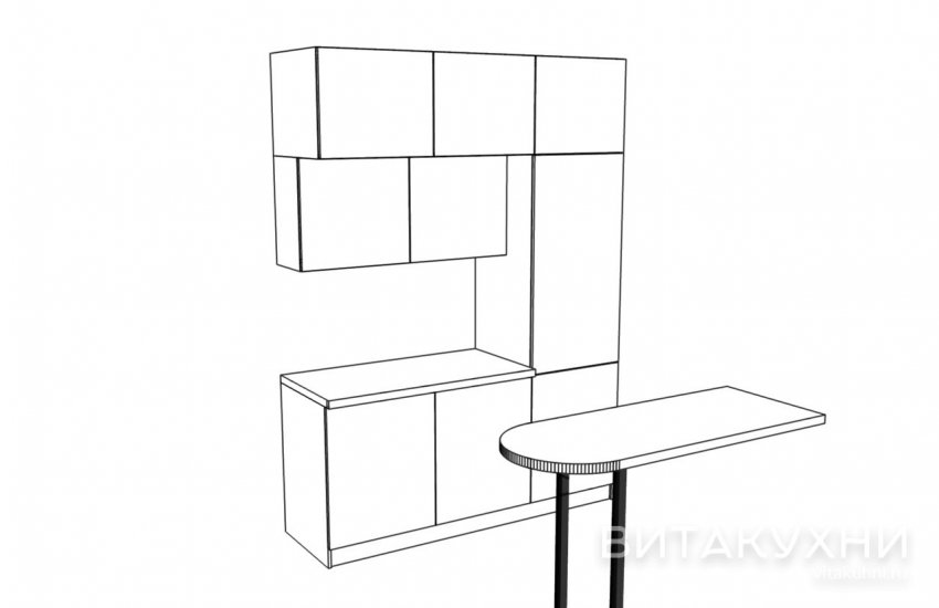 Кухня Мини 2, Вита Кухни