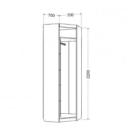 Прихожая Ева-2 Дизайн-5
