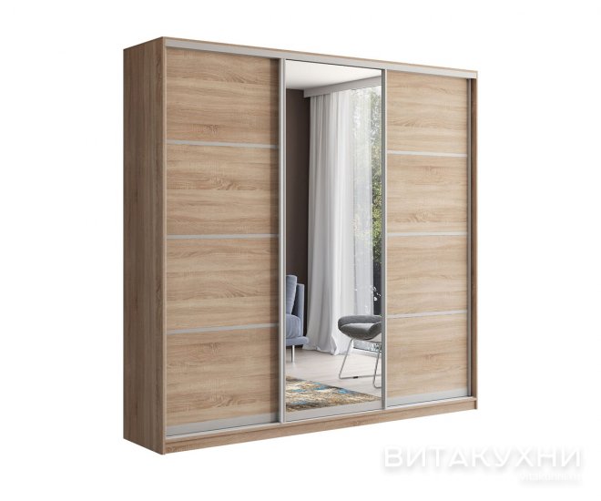 Шкаф-купе Бавария Сонома 3