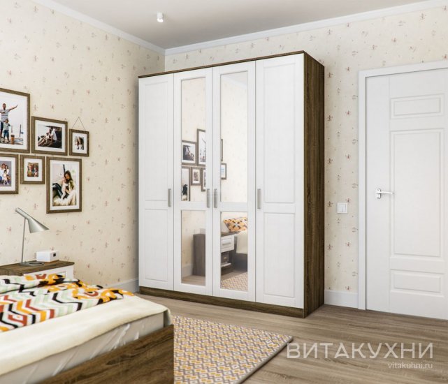 Шкаф распашной Илона-04