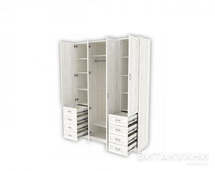 Шкаф распашной Арктика-4