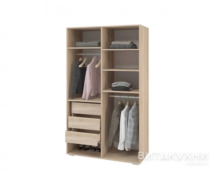 Шкаф распашной Норд-2,4