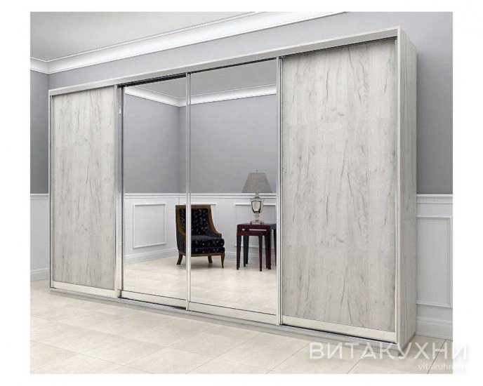 Шкаф-купе Снежок 6