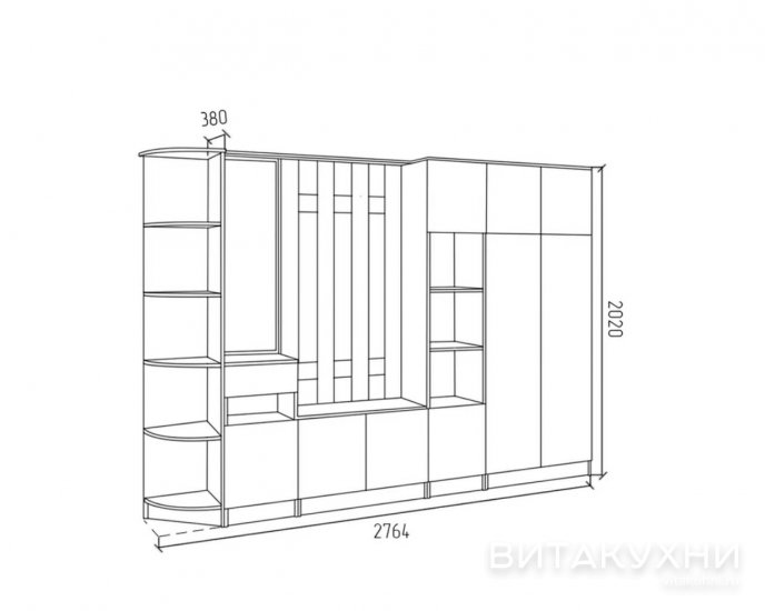 Прихожая СПР4