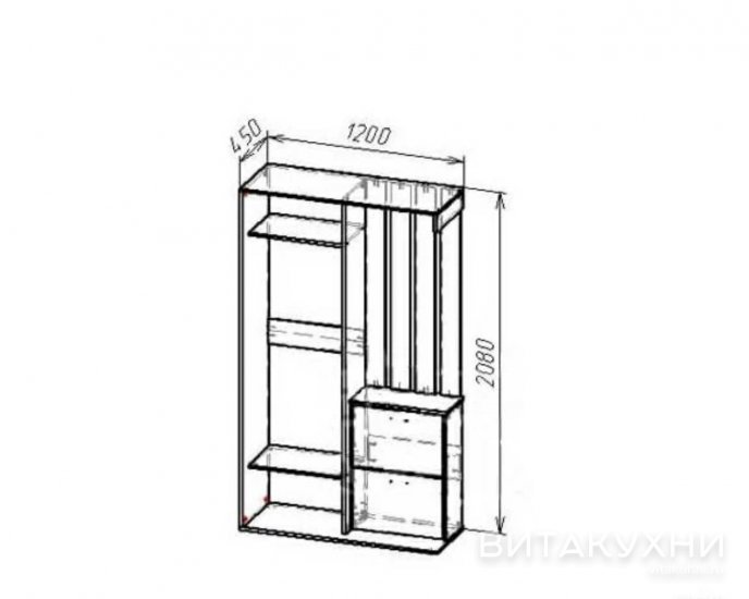 Прихожая Млайн-19