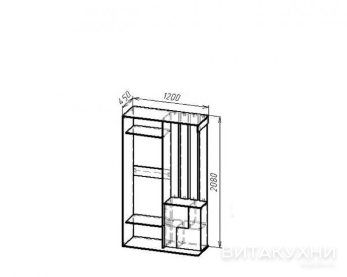Прихожая Млайн-4