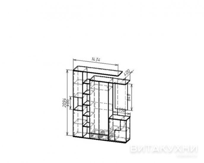 Прихожая Млайн-6