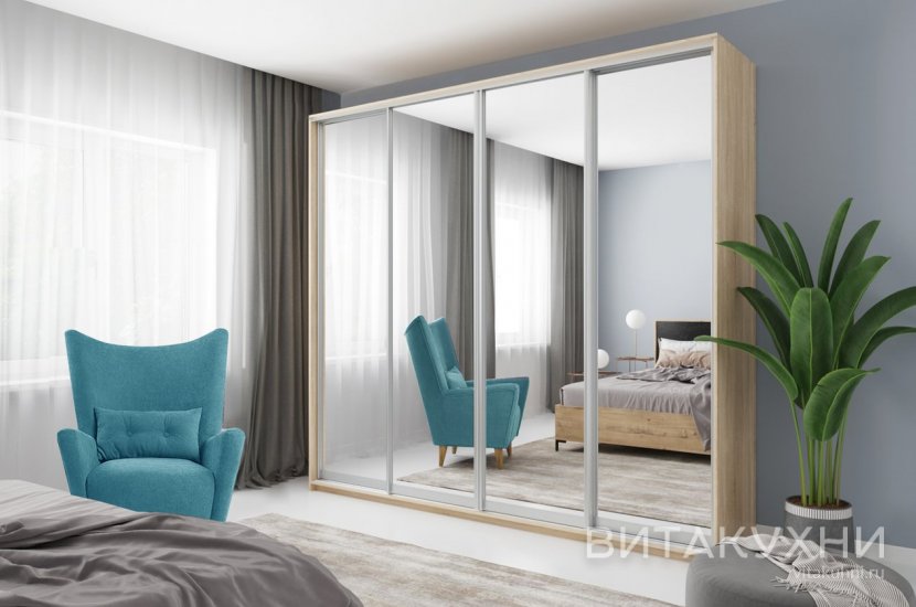 Шкаф-купе Байкал 4