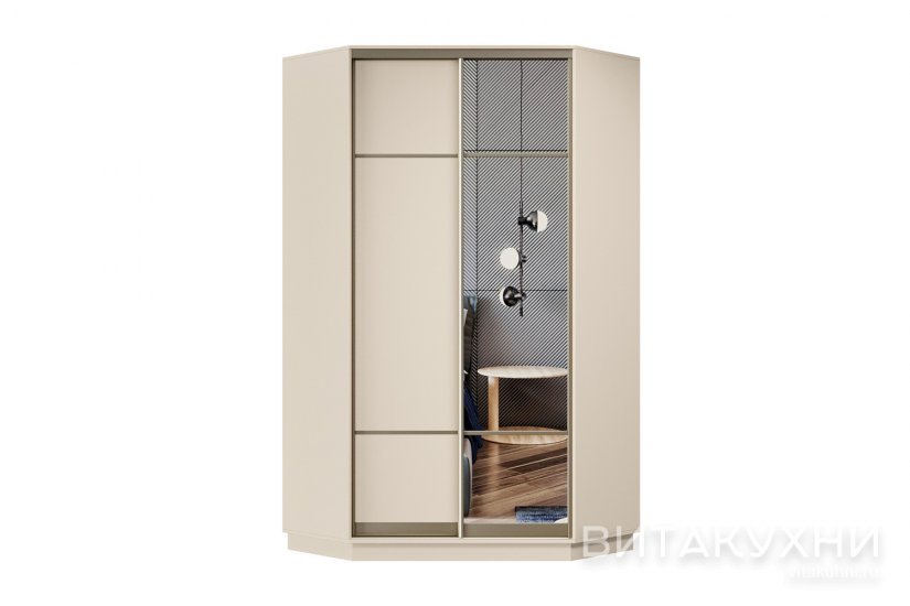 Угловой шкаф-купе Практик 2