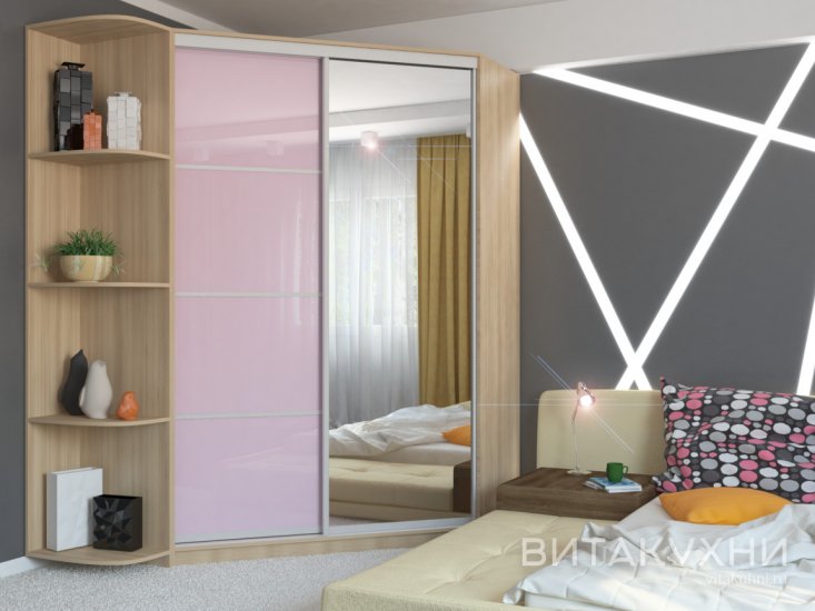 Угловой шкаф-купе Анна 02 