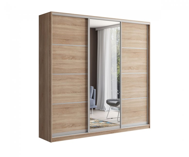 Шкаф-купе Бавария Сонома 3