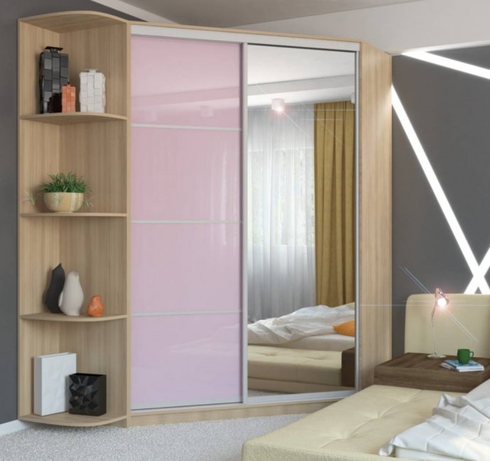 Угловой шкаф-купе Анна 02 