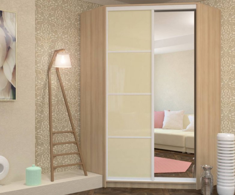 Угловой шкаф-купе Елена 2