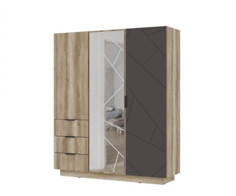 Шкаф распашной Даллас-3