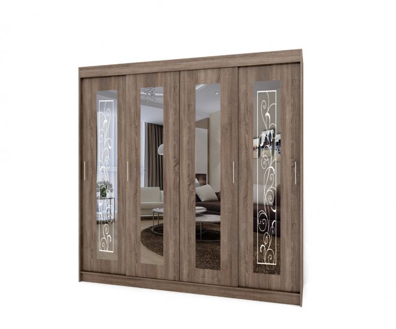 Шкаф-купе Миллениум 4-07