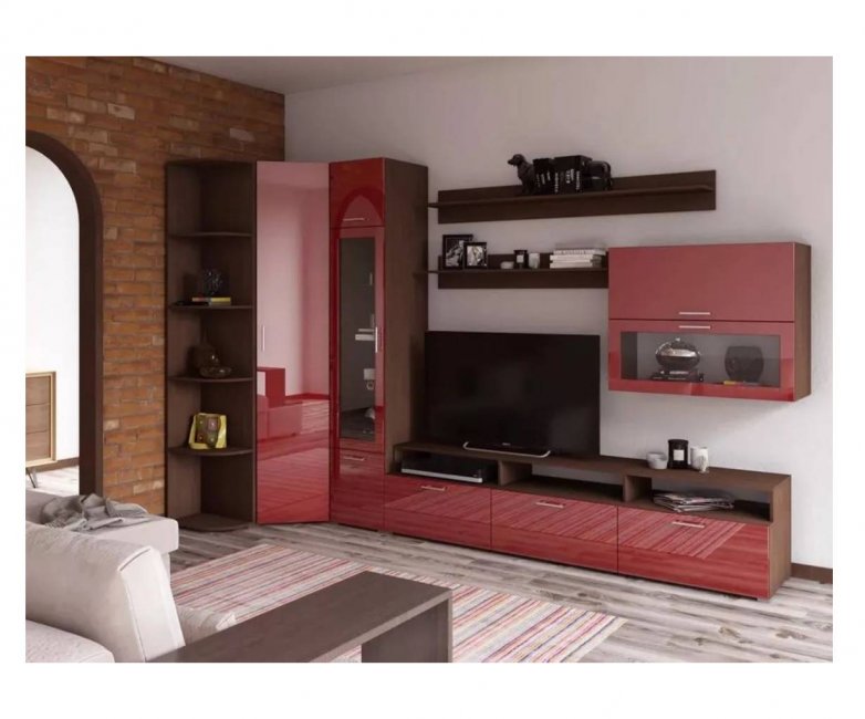 Угловая стенка Эконом Локер 10