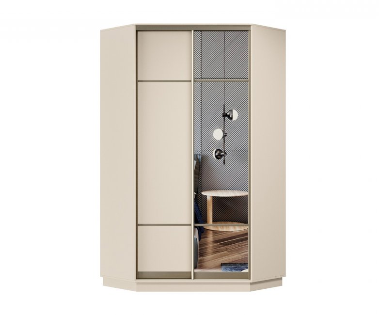 Угловой шкаф-купе Практик 2